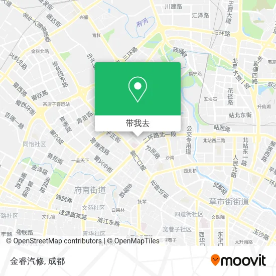 金睿汽修地图