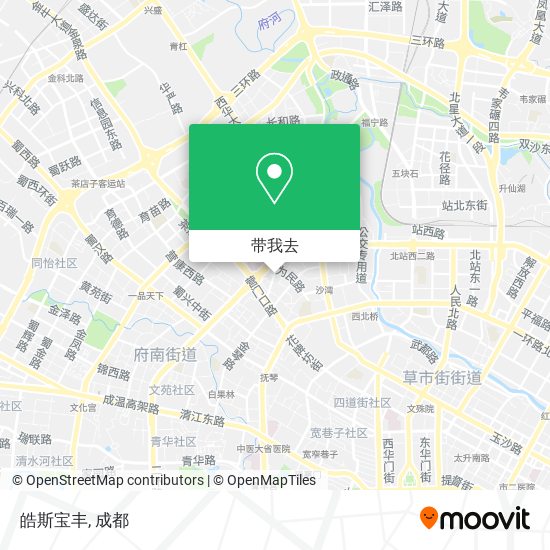 皓斯宝丰地图