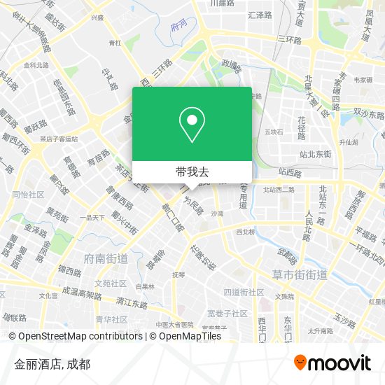 金丽酒店地图