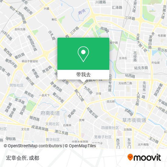 宏章会所地图