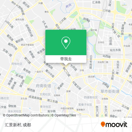 汇景新村地图