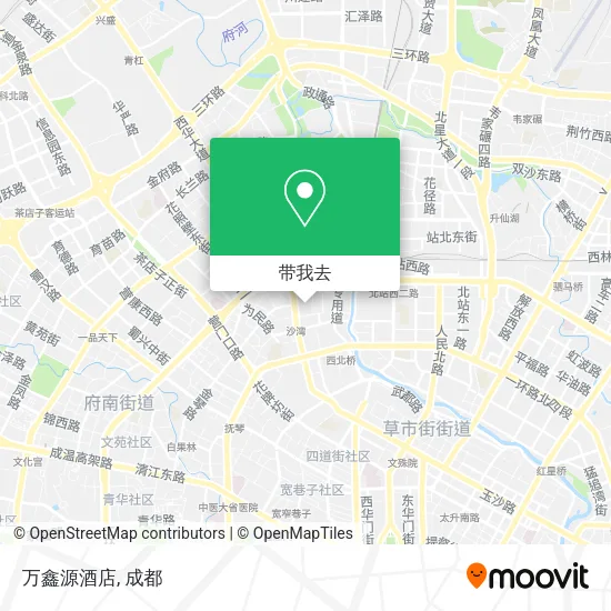 万鑫源酒店地图