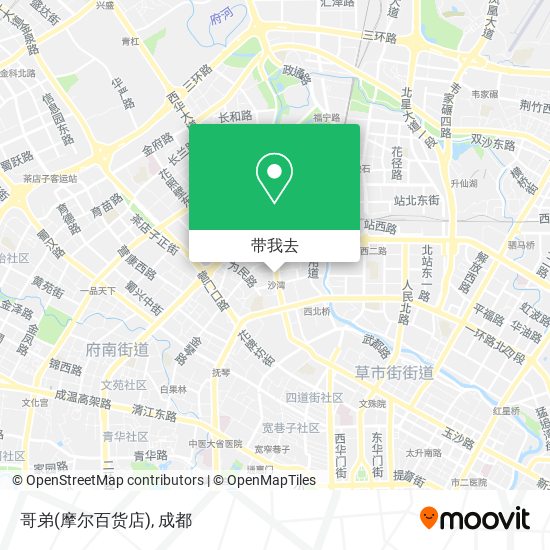 哥弟(摩尔百货店)地图