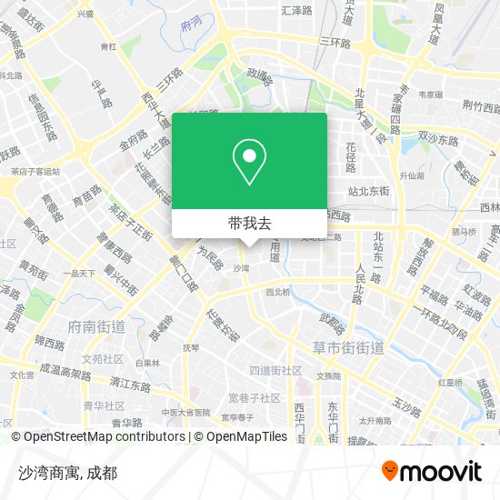 沙湾商寓地图