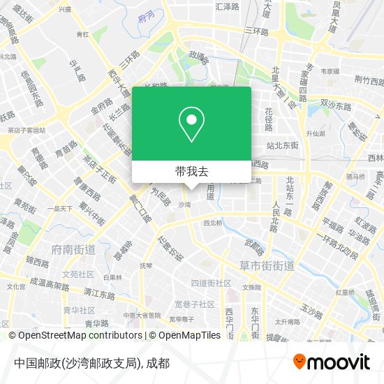 中国邮政(沙湾邮政支局)地图