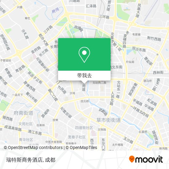 瑞特斯商务酒店地图