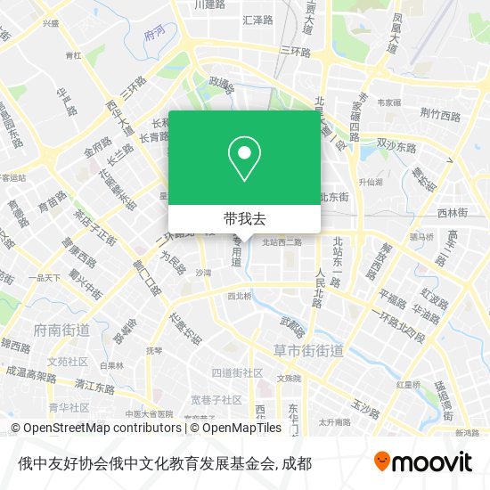 俄中友好协会俄中文化教育发展基金会地图