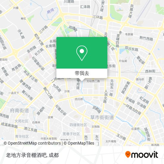 老地方录音棚酒吧地图
