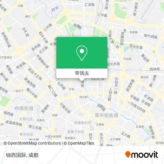 锦西国际地图