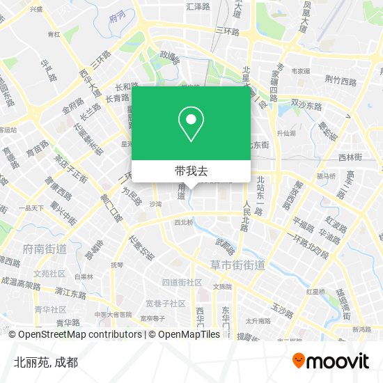 北丽苑地图