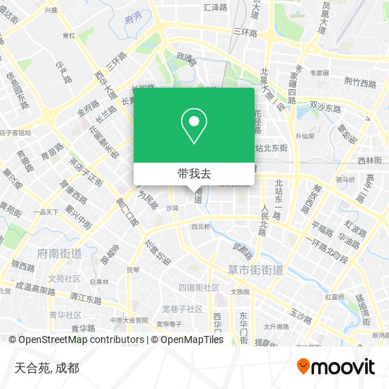 天合苑地图