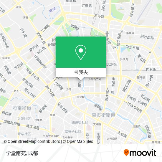 学堂南苑地图