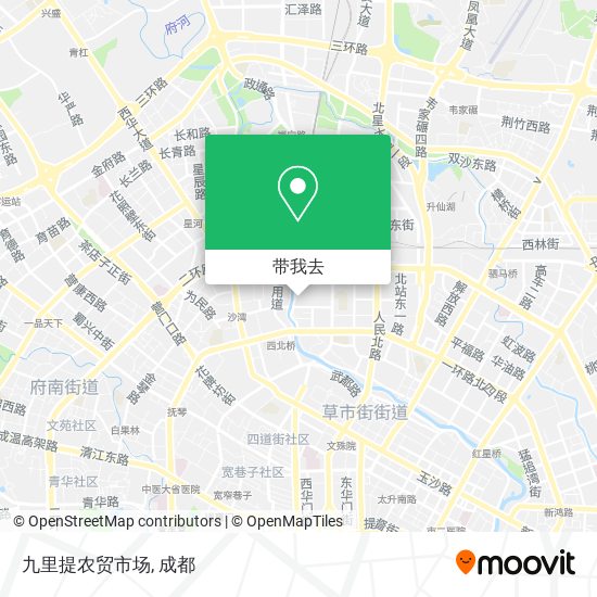 九里提农贸市场地图