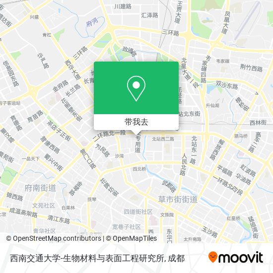 西南交通大学-生物材料与表面工程研究所地图