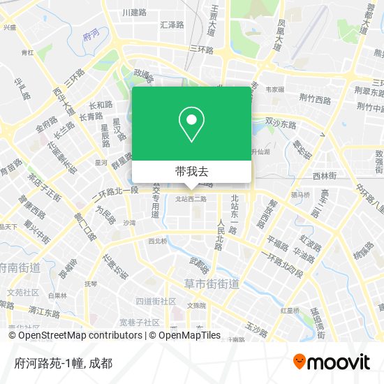 府河路苑-1幢地图
