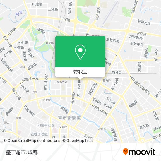 盛宁超市地图