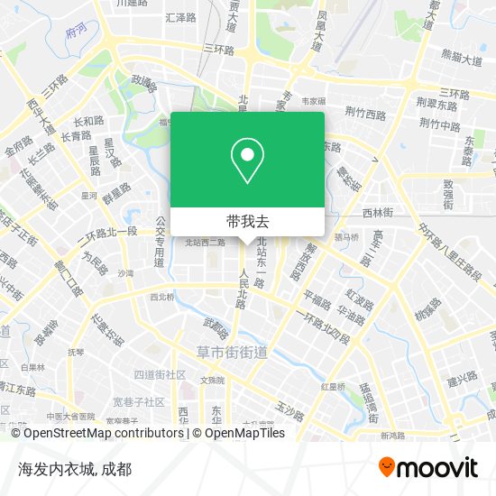 海发内衣城地图