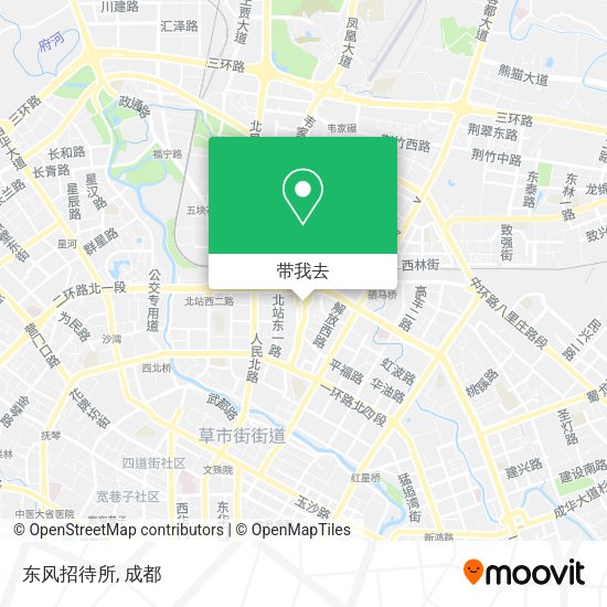 东风招待所地图