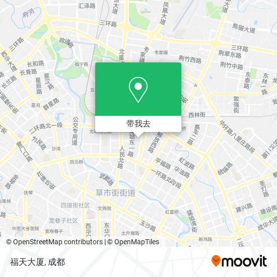 福天大厦地图