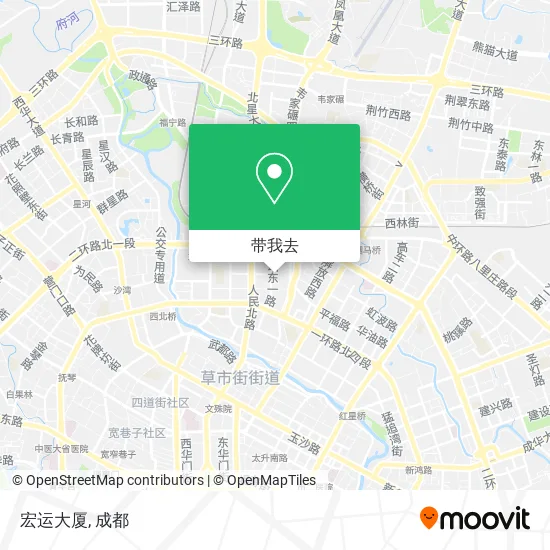 宏运大厦地图