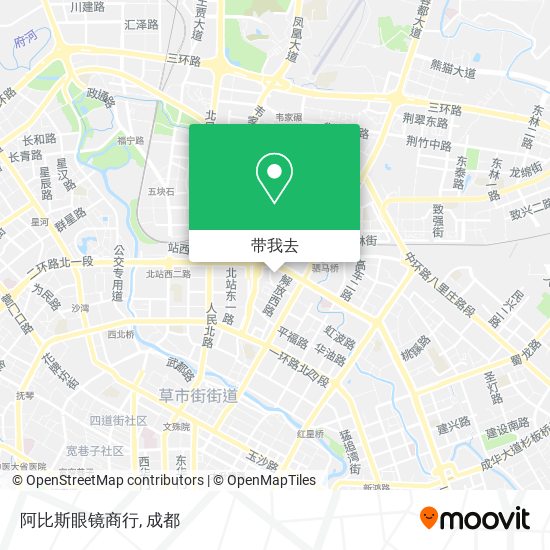 阿比斯眼镜商行地图