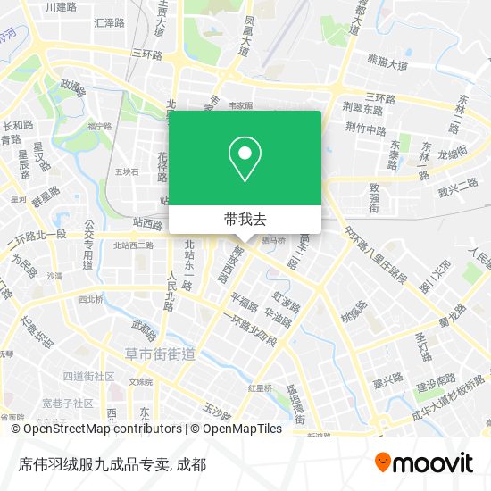 席伟羽绒服九成品专卖地图