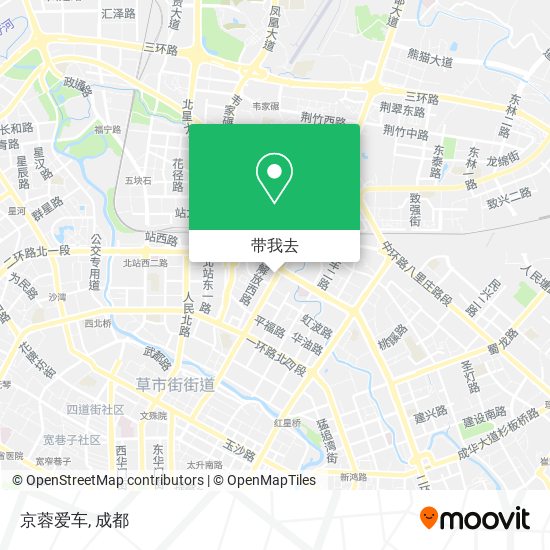 京蓉爱车地图