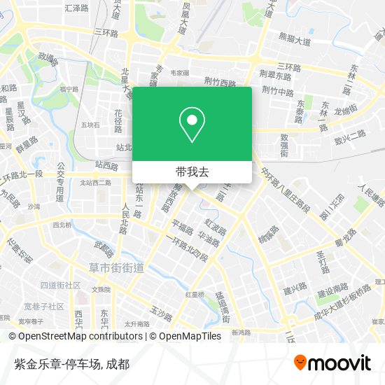 紫金乐章-停车场地图