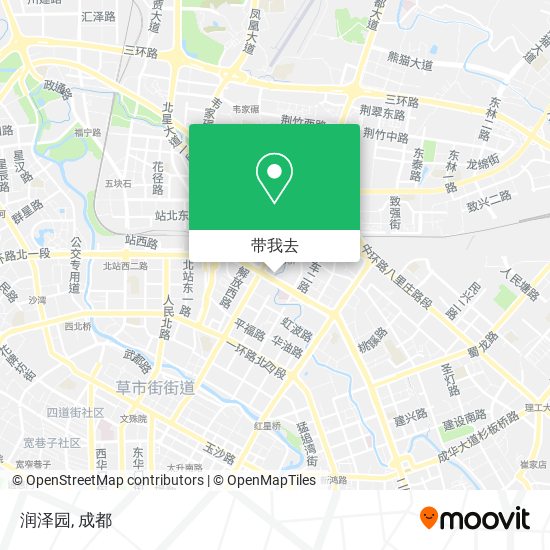 润泽园地图