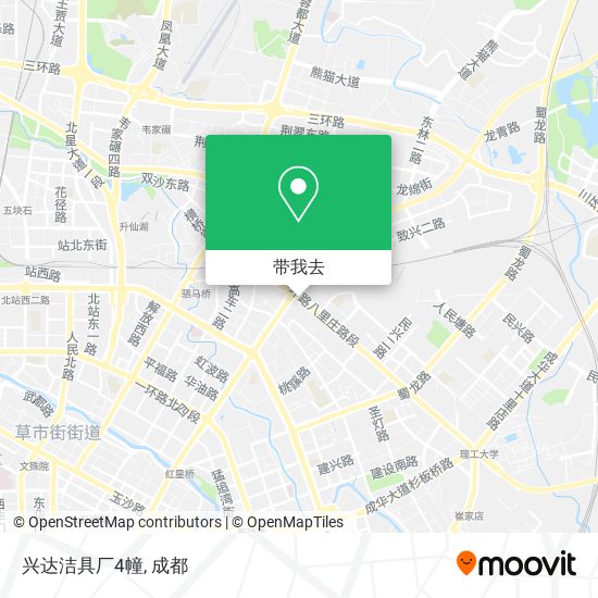 兴达洁具厂4幢地图