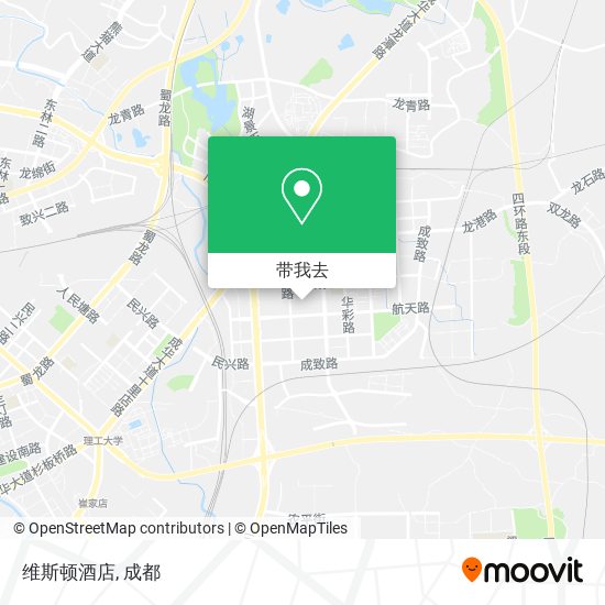 维斯顿酒店地图