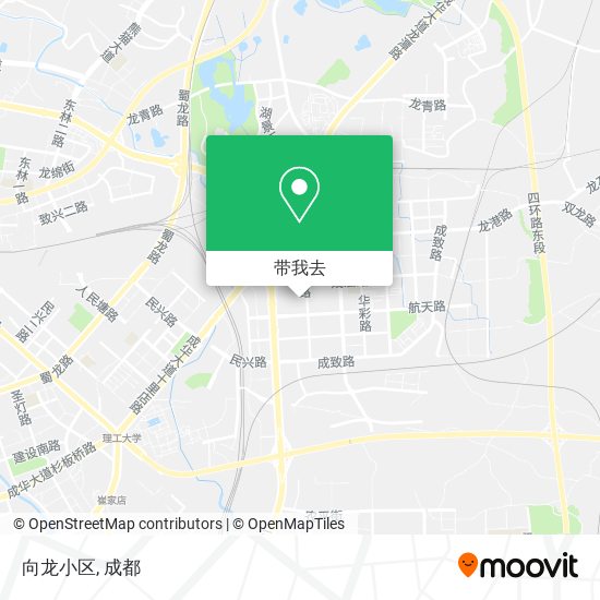 向龙小区地图