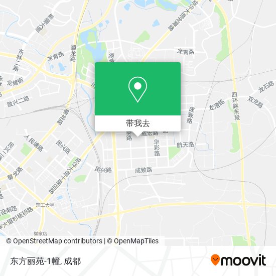 东方丽苑-1幢地图