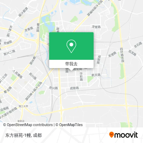东方丽苑-1幢地图