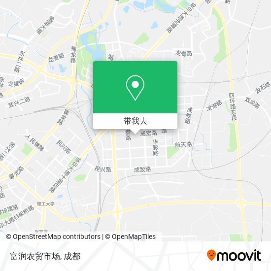 富润农贸市场地图