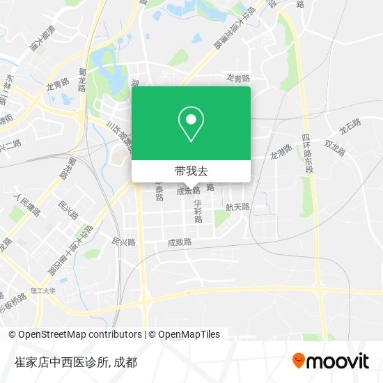崔家店中西医诊所地图