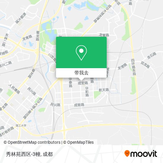 秀林苑西区-3幢地图