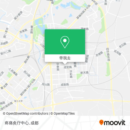 疼痛灸疗中心地图