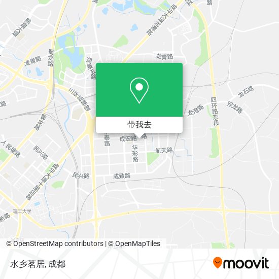 水乡茗居地图