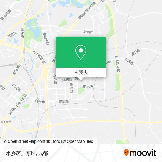 水乡茗居东区地图
