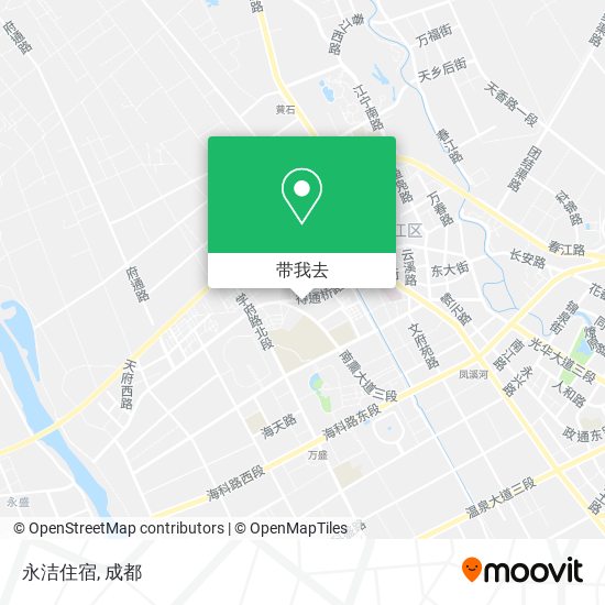 永洁住宿地图