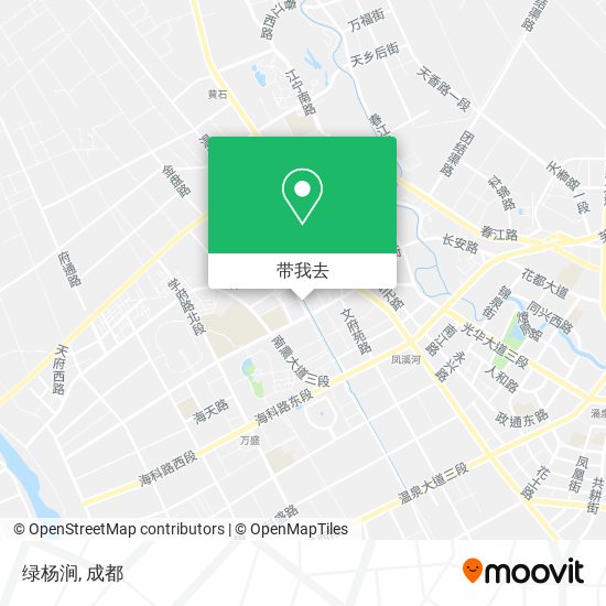 绿杨涧地图