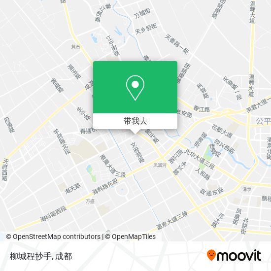 柳城程抄手地图
