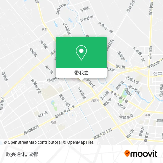 欣兴通讯地图