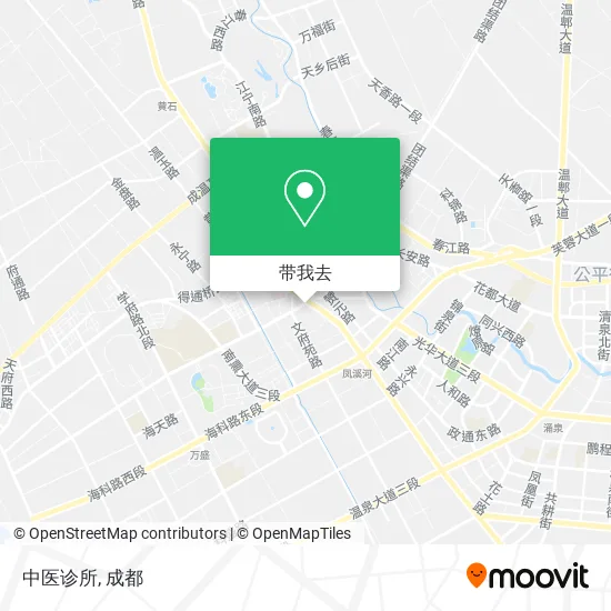 中医诊所地图