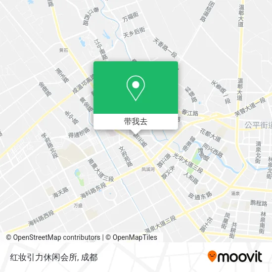 红妆引力休闲会所地图