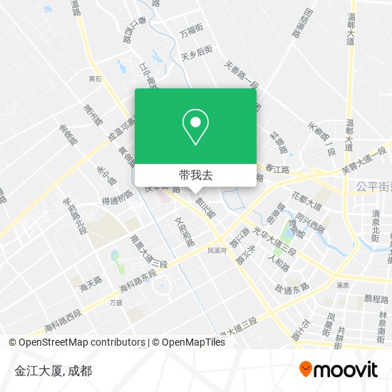 金江大厦地图