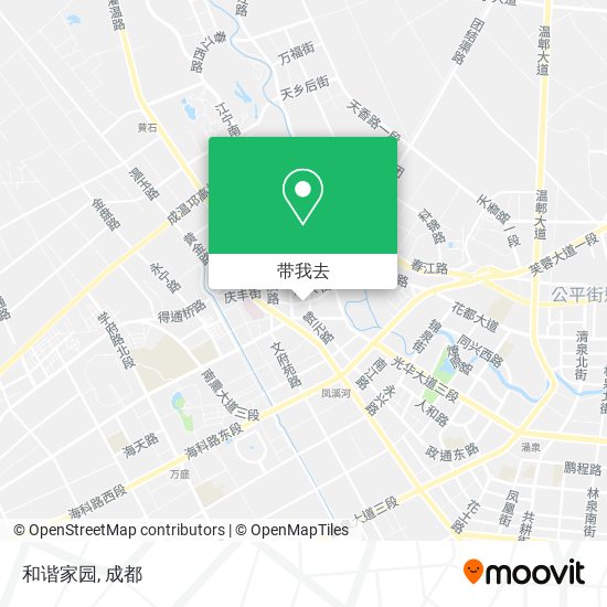 和谐家园地图