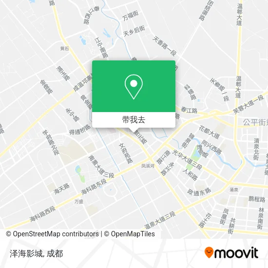 泽海影城地图