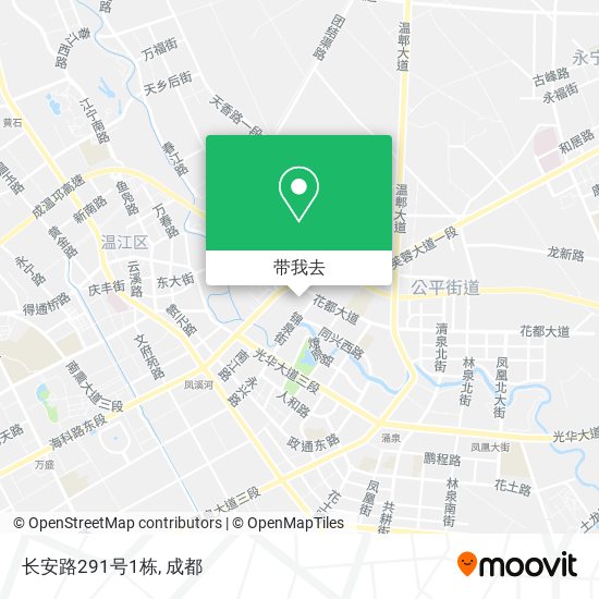 长安路291号1栋地图